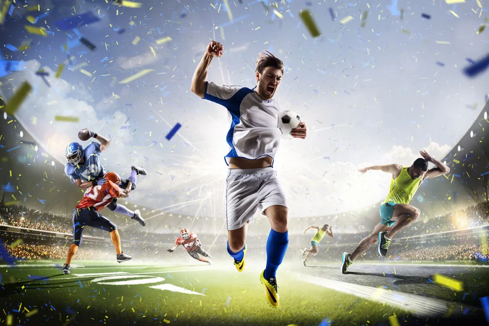 Tampilan olahraga dan pertandingan untuk taruhan mobile INOVA77